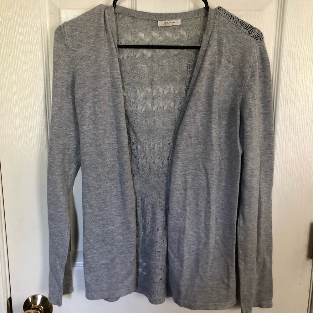 Grey Maurices Cardigan XS